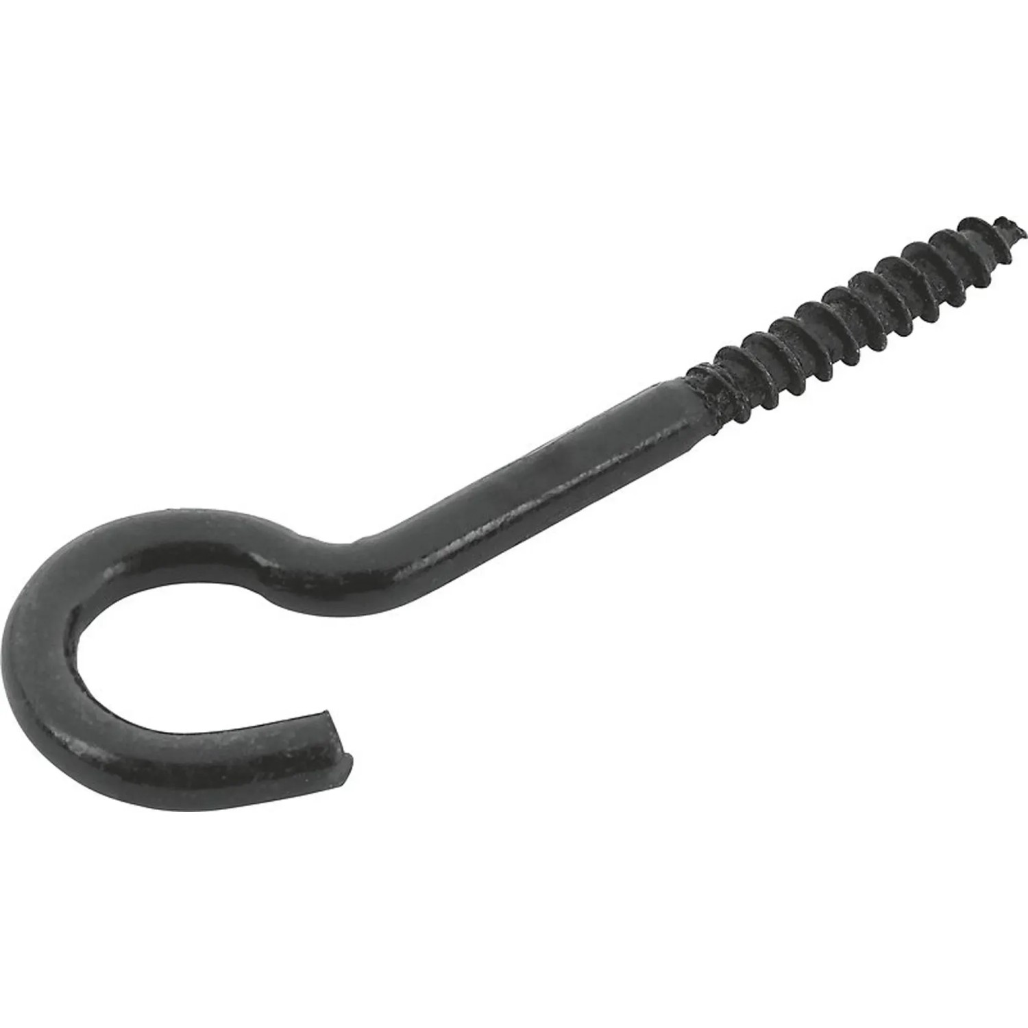 E-shop Stropný hák pozinkovaný čierny, pr. 5 mm x 80 mm - predaj na váhu