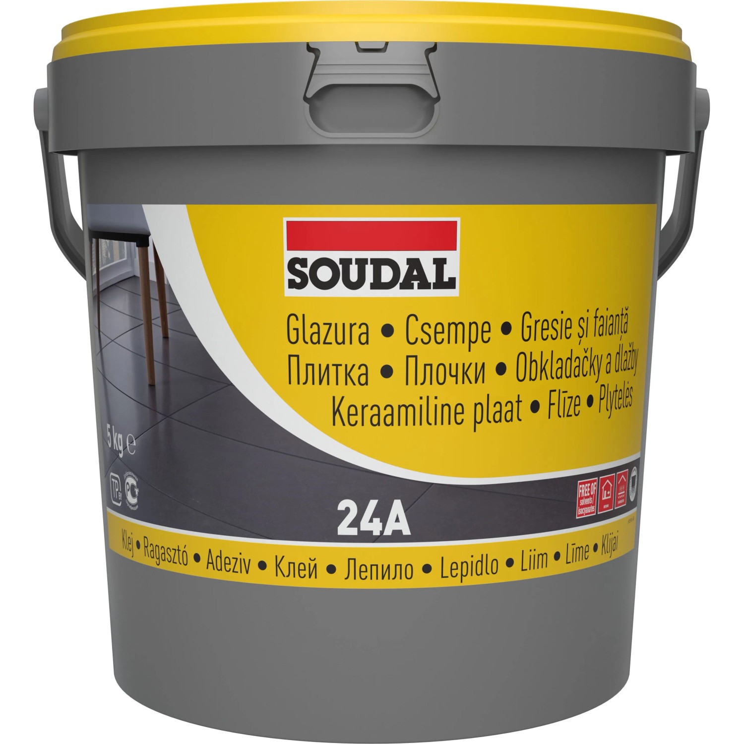 E-shop SOUDAL Lepidlo na obkladačky 24A 5kg