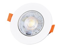 LED vstavané stropné svietidlo ZITA 3/5/7W 560lm 3000/4000/6000K biele pr. 9x3cm