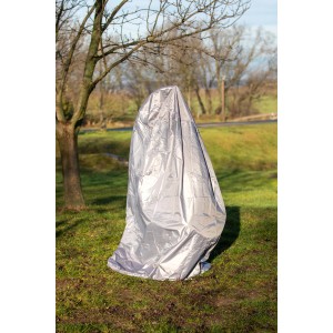 Ochranný obal Acamp pre závesné kreslo, Ø110x200cm, vodeodolný a odolný proti roztrhnutiu.