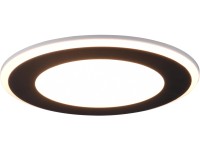 Trio Vstavané LED bodové svietidlo Aura 10 W, 1 040 lm čierne matné