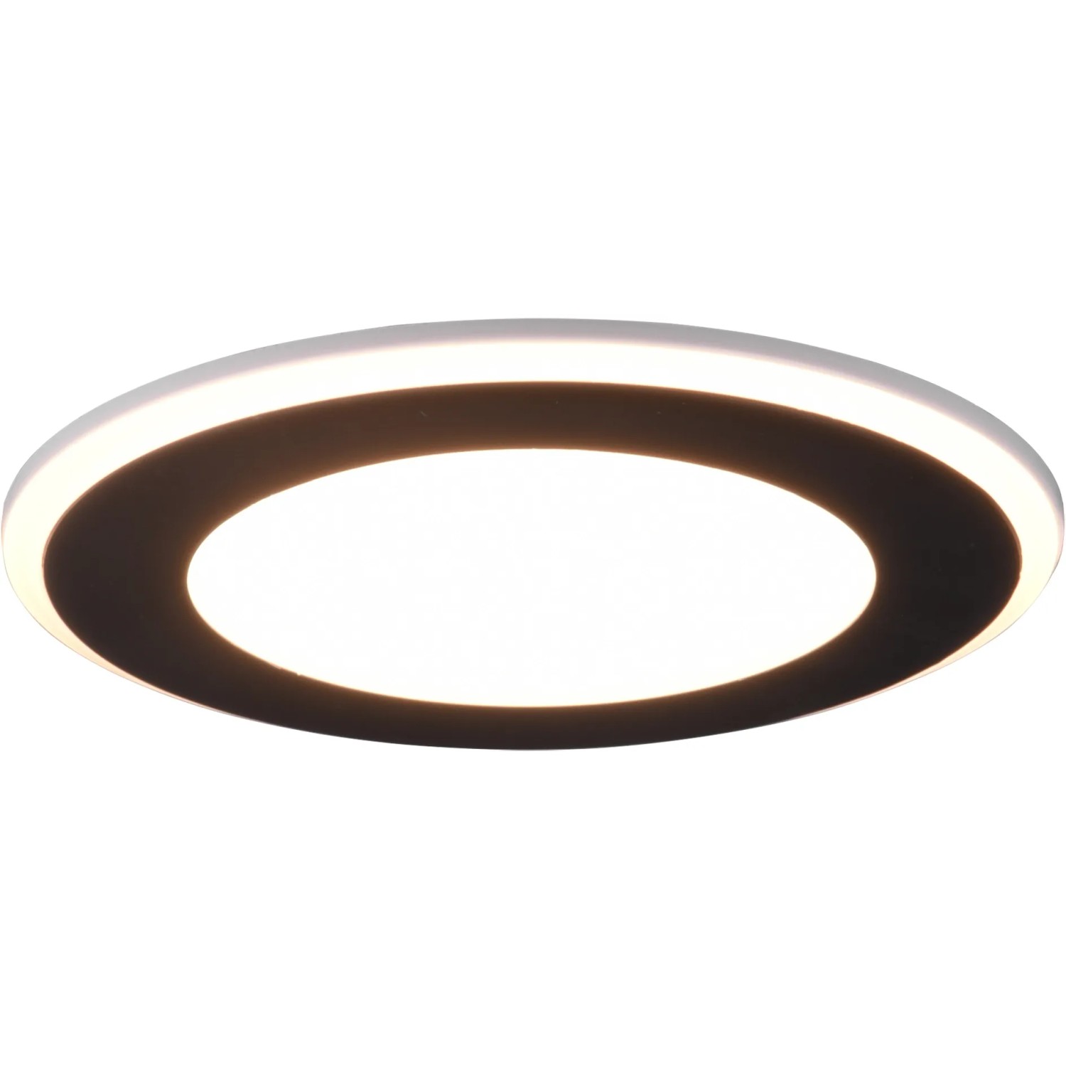 E-shop Trio Vstavané LED bodové svietidlo Aura 10 W, 1 040 lm čierne matné