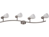 Rabalux Stropné 4bodové svietidlo Soma, chróm, 8 x 16 x 70 cm