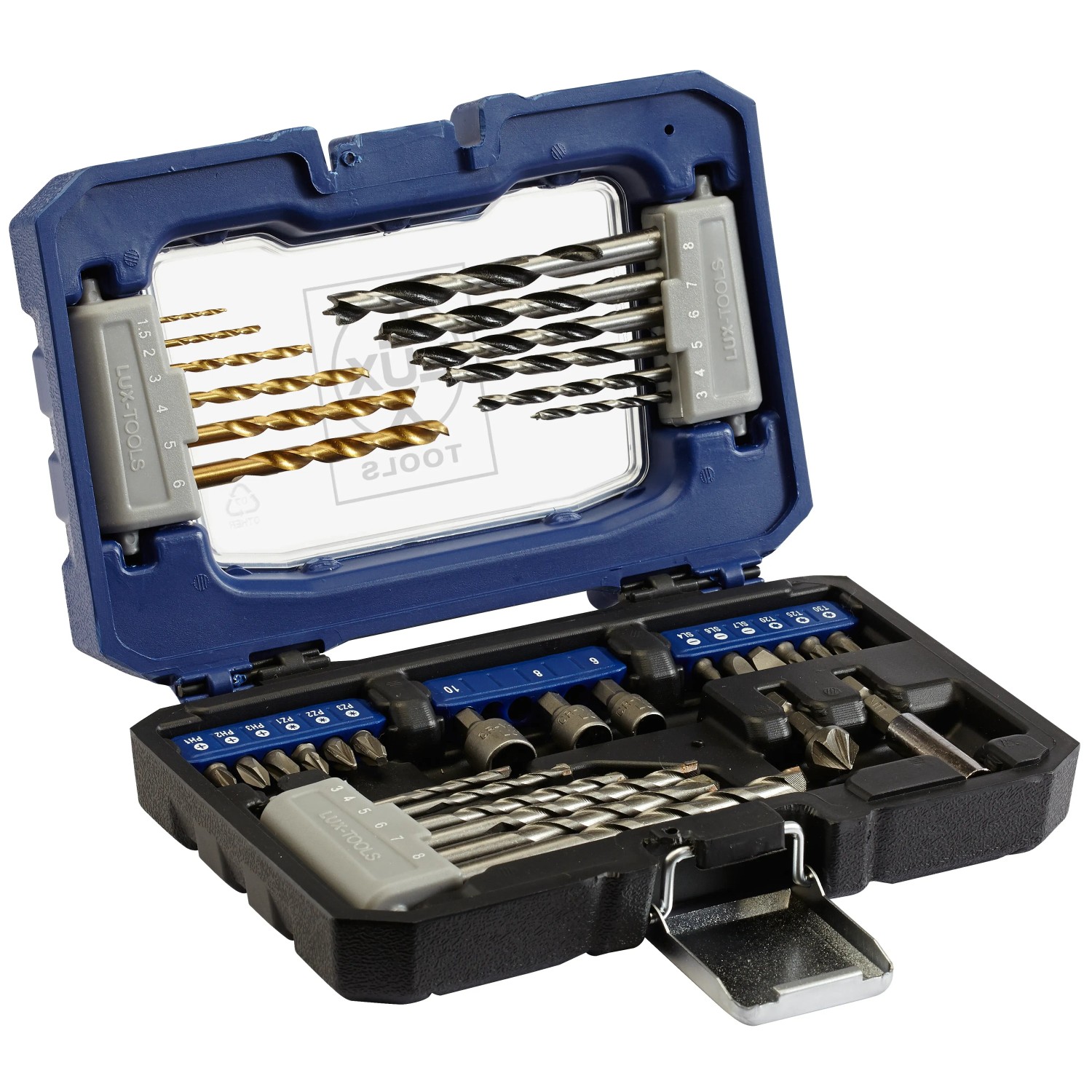 E-shop LUX-TOOLS Súprava vrtákov a bitov 35 dielov