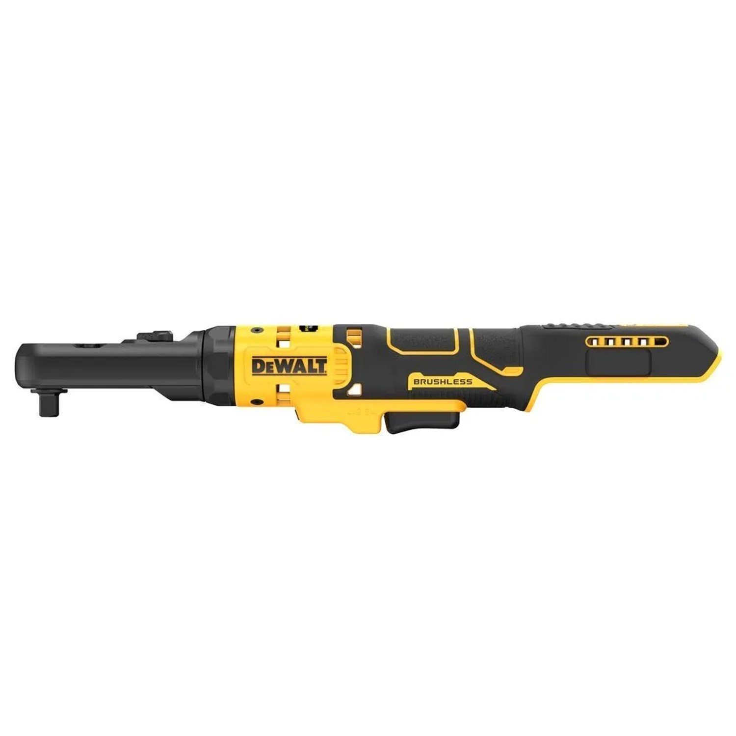 E-shop DeWALT 18V XR Aku bezuhlíková račňa DCF510N-XJ 3/8" a 1/2", Solo