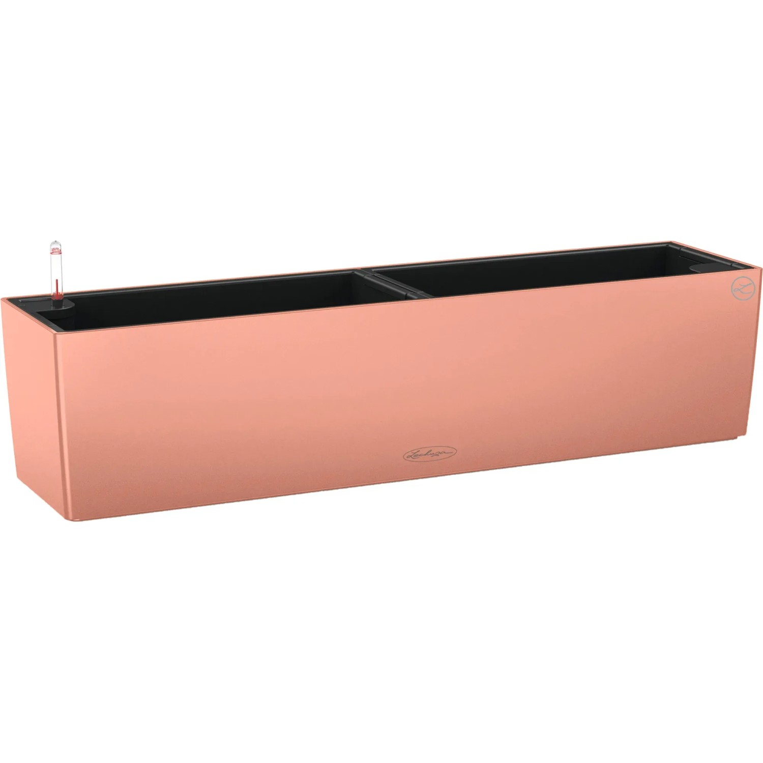 E-shop Lechuza Kvetináč Balconera Color 80, korálovo červená, 80 x 19 x 19 cm
