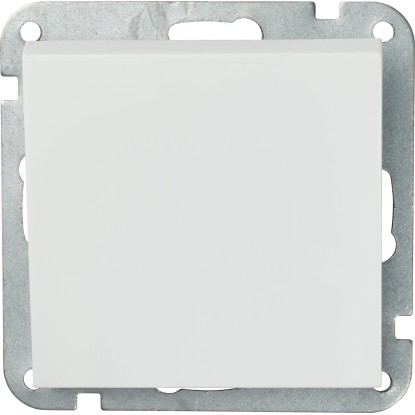 OBI Krížový vypínač Andromeda polárne biely vrátane rámčeka