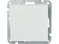 OBI Krížový vypínač Andromeda polárne biely vrátane rámčeka