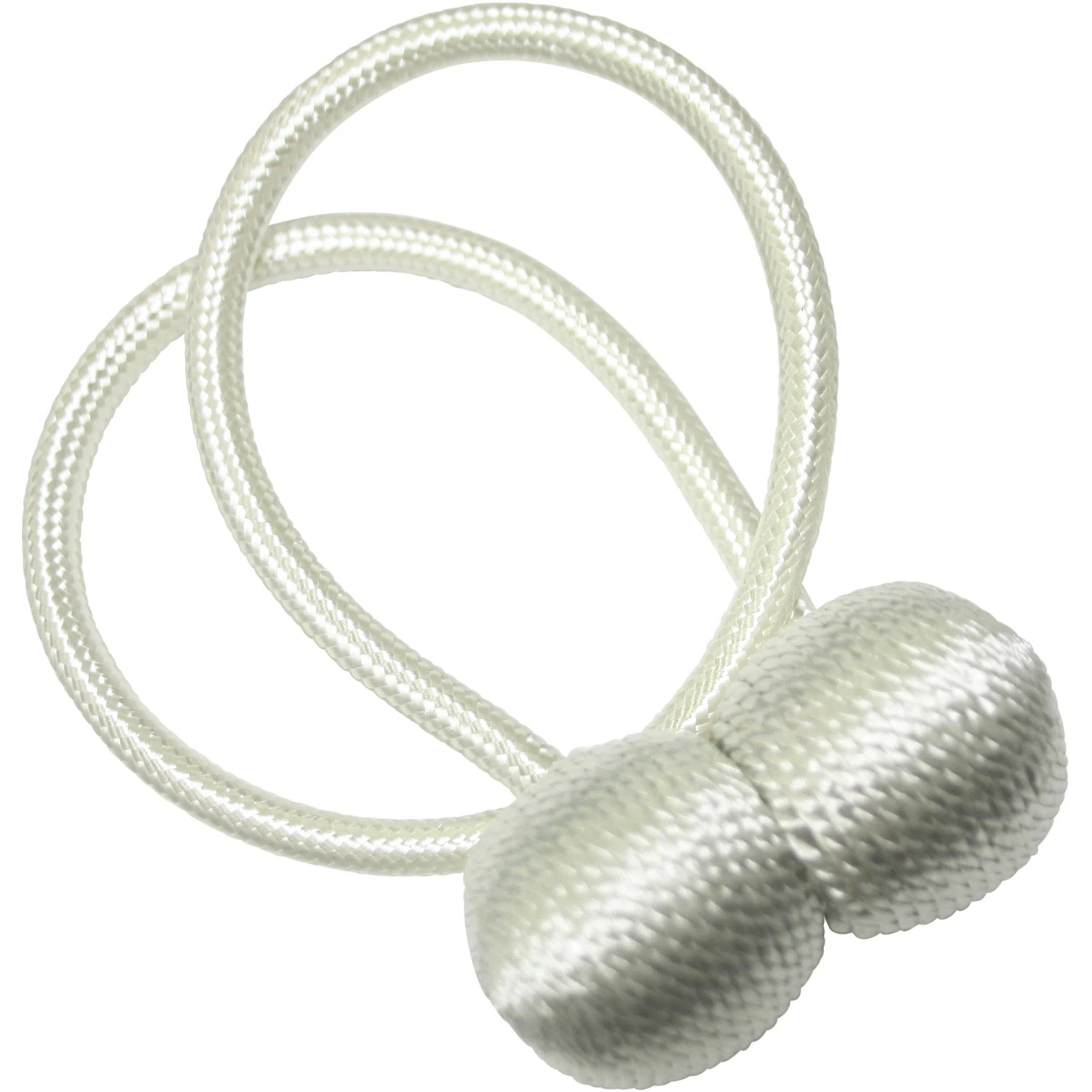 E-shop Gardinia Riasiaca spona Flex-S s magnetom, biela, 2 ks