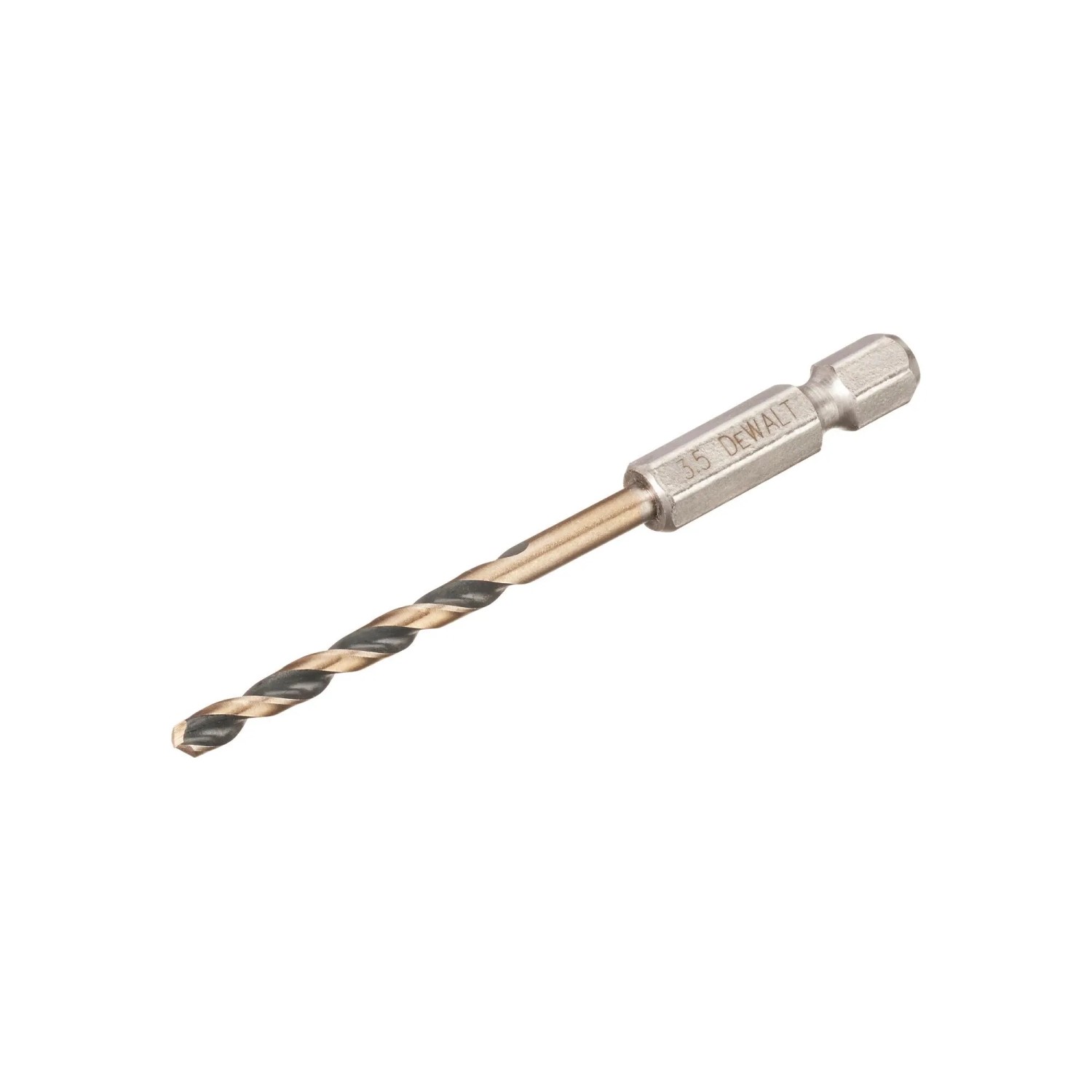 DeWALT Vrták do kovu so šesťhrannou stopkou Black&Gold 3,5 mm