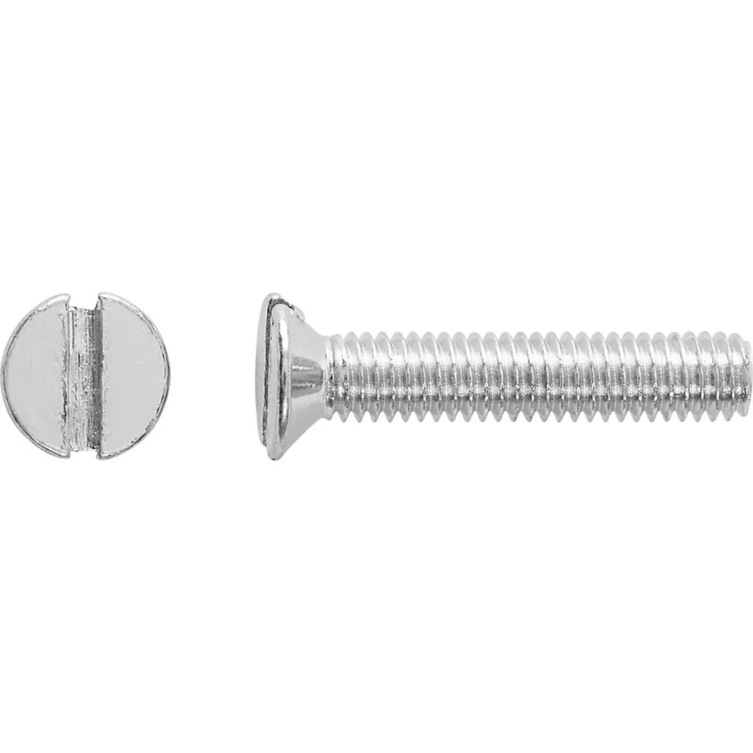 E-shop Závitová skrutka so zápustnou hlavou PZ bielo pozinkovaná M3 x 10 mm - na váhu