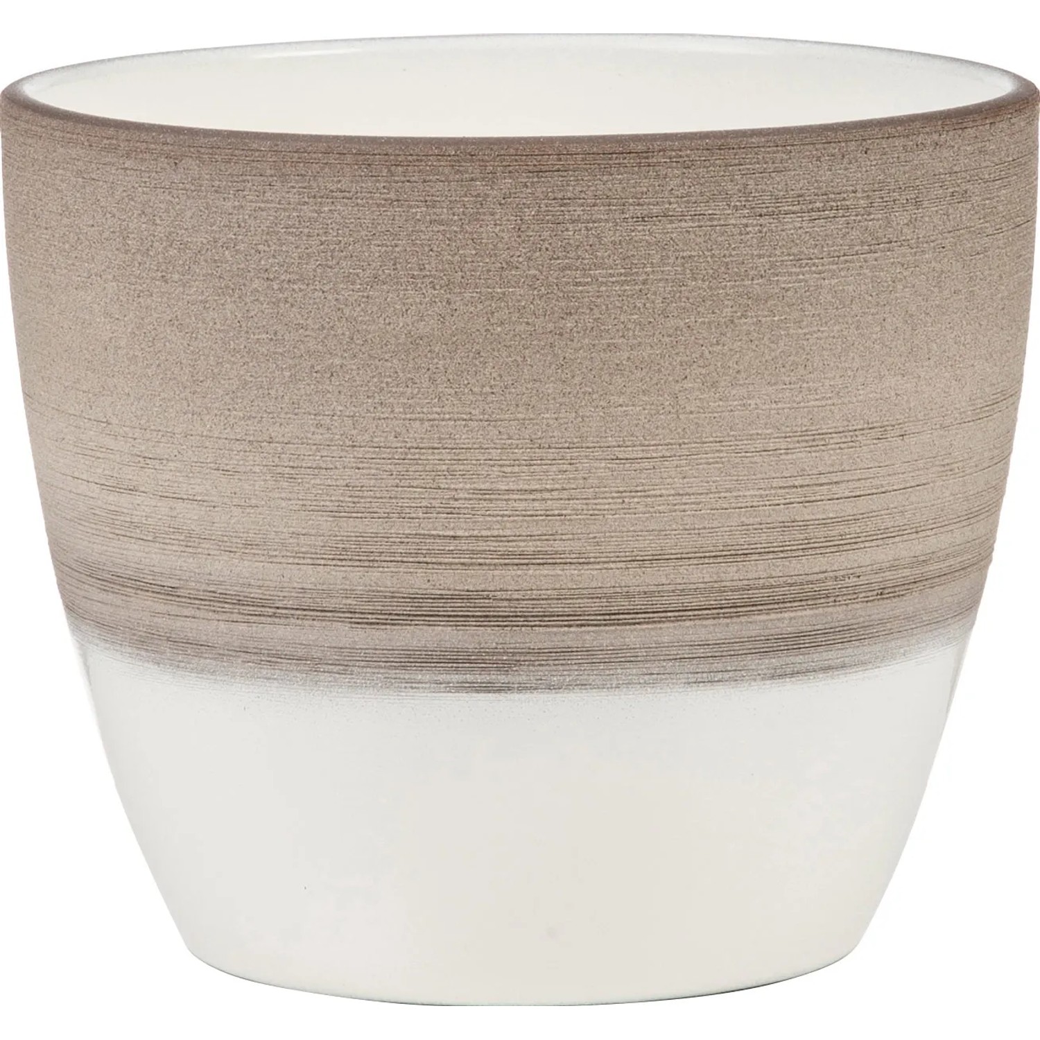E-shop Scheurich Črepník 950 priemer 16 cm Espresso Cream