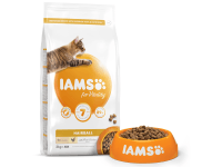 IAMS Granule pre mačky HAIRBALL s čerstvým kuracím 2 kg