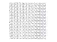 Kleine Wolke Protišmyková podložka do sprchy Ivy číra 54 x 54 cm Kleine Wolke Protišmyková podložka do sprchy Ivy číra 54 x 54 cm