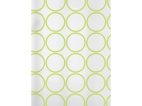 Spirella Sprchový záves Ando 180 cm x 200 cm kivi