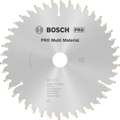 Bosch Pílový rezný kotúč PRO Multi Material, pr. 160 x 20 mm