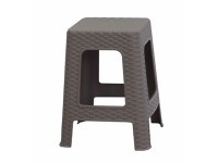 MEGA PLAST Taburet cappuccino 33 x 33 x 36 cm