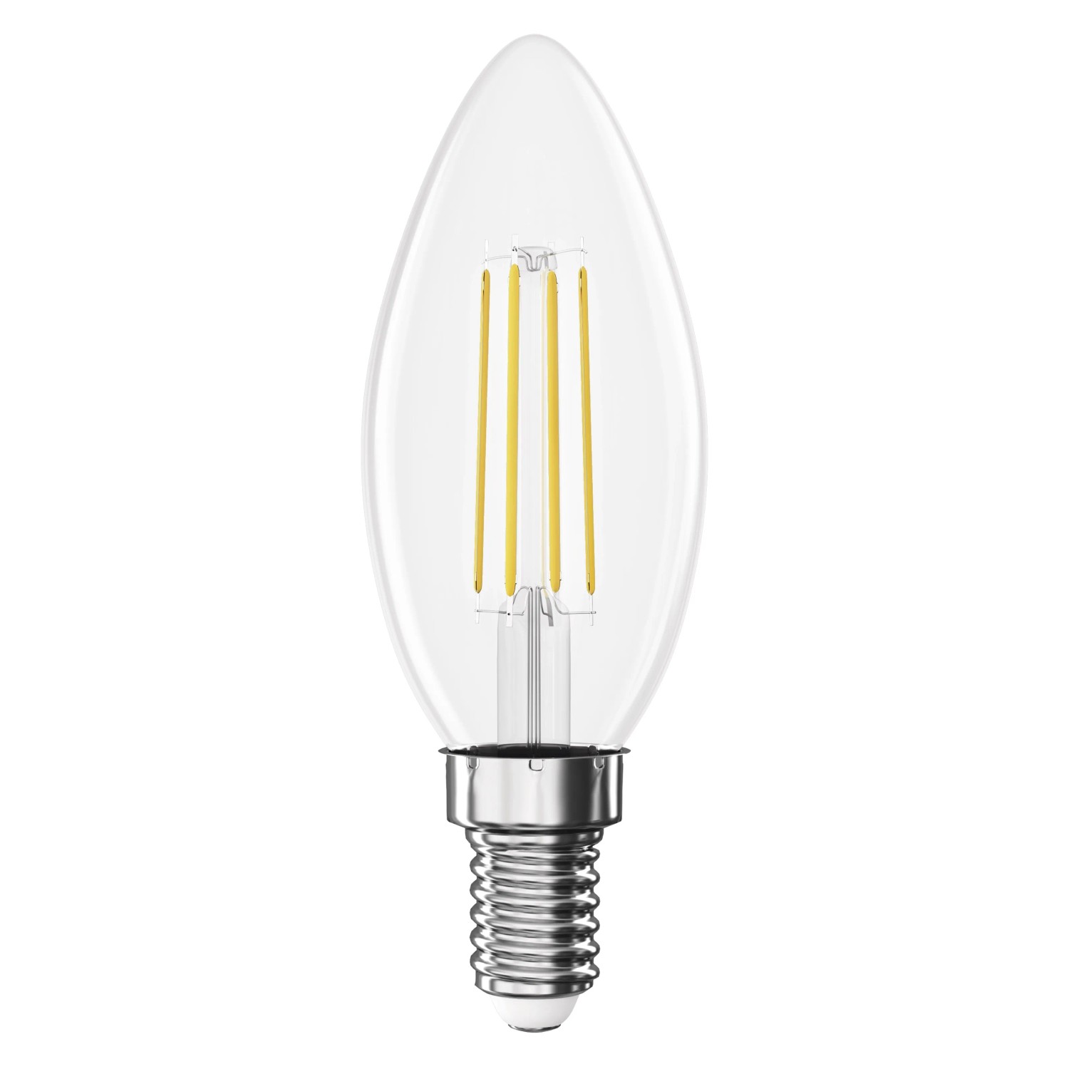E-shop EMOS LED žiarovka Filament sviečka, E14, 3,4W (40W), 470lm, 4000K