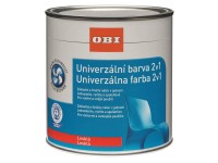 OBI Univerzálna farba 2v1 lesklá čokoládovo hnedá 500 ml OBI Univerzálna farba 2v1 lesklá čokoládovo hnedá 500 ml