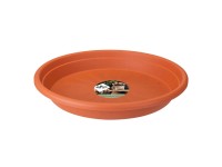 Elho Univerzálna miska pod kvetináč Round, terakotová, pr. 30 x 5 cm