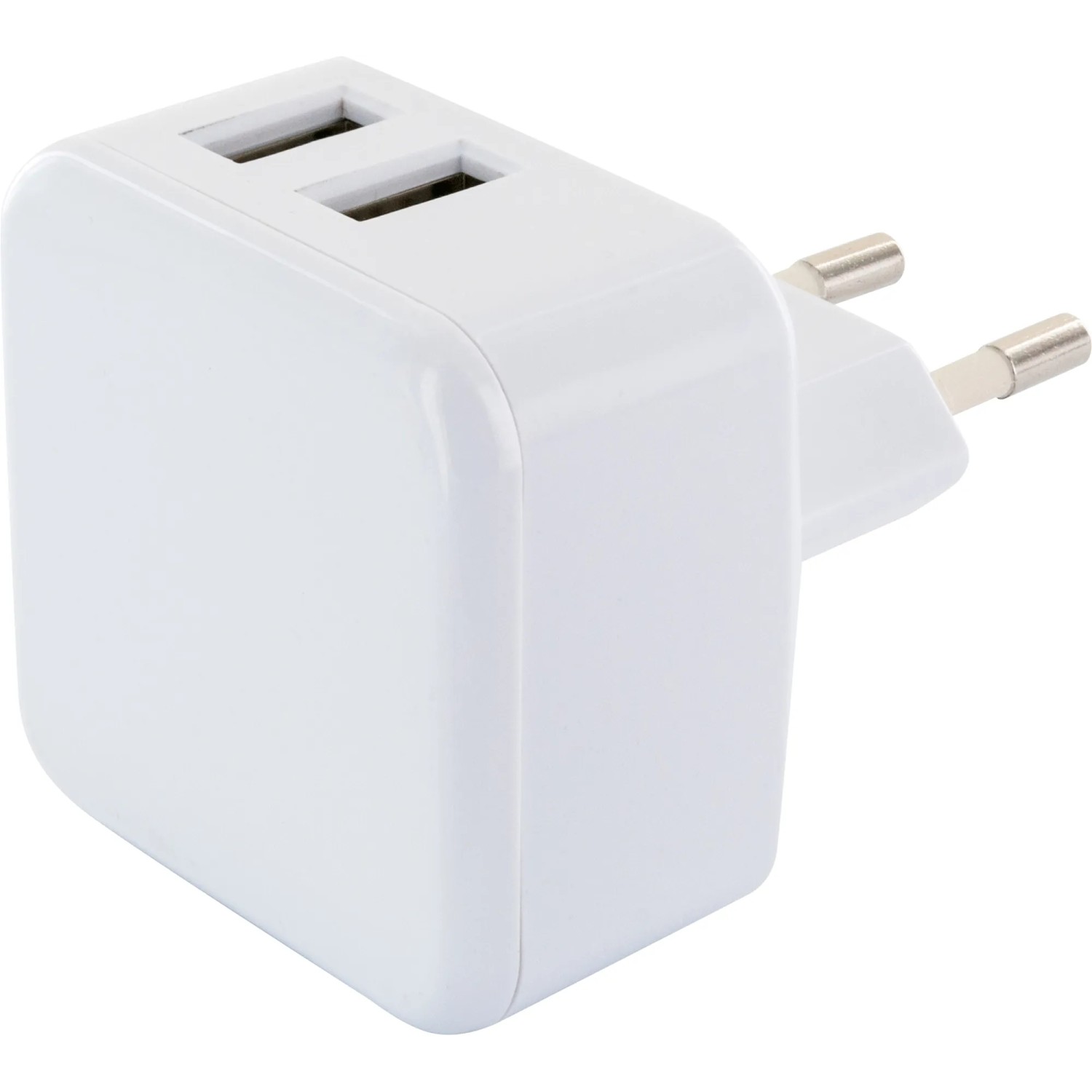 E-shop Schwaiger Nabíjací USB adaptér 230 V 2 x USB port pre zásuvku