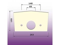 Tesnenie WC kombi medzi nádrž a misu typ A Tesnenie WC kombi medzi nádrž a misu typ A