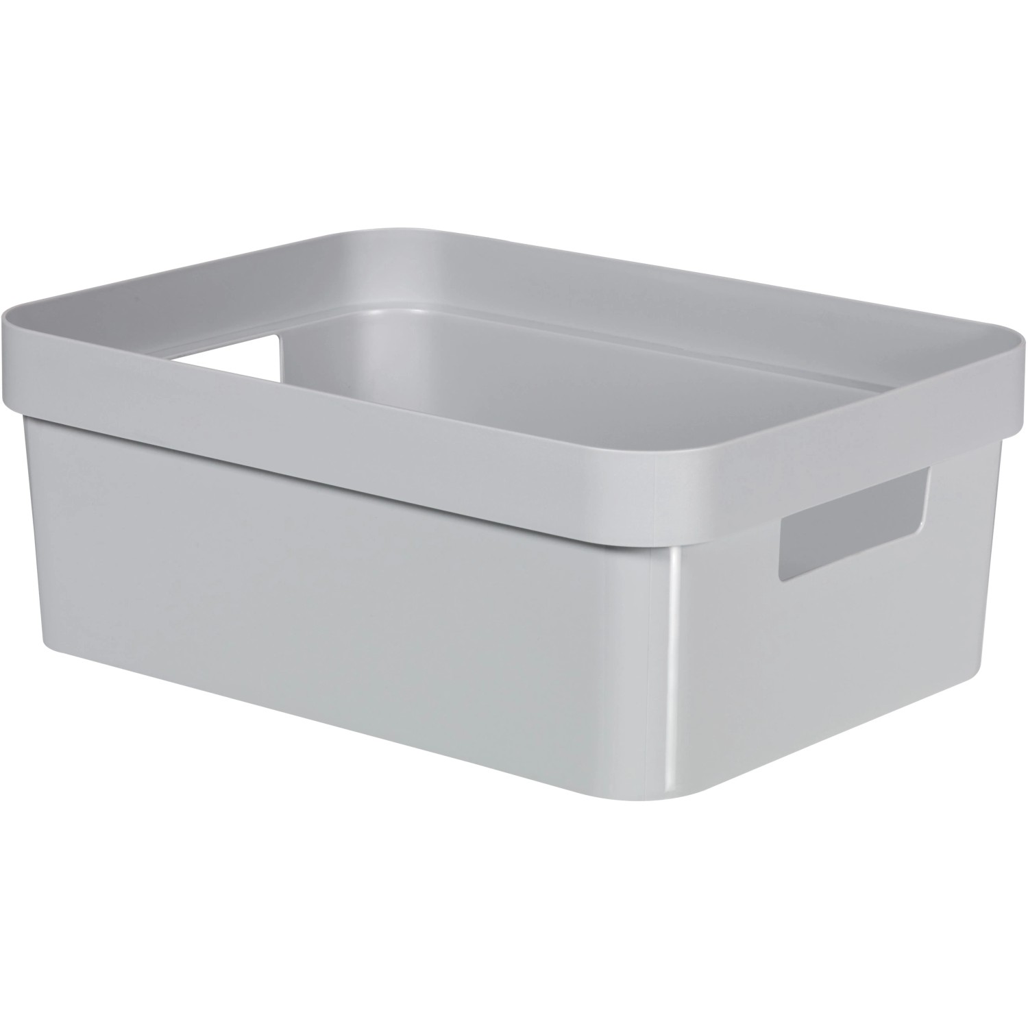 E-shop Curver Úložný box Infinity sivý 11 l, 35,6 x 26,6 x 13,6 cm
