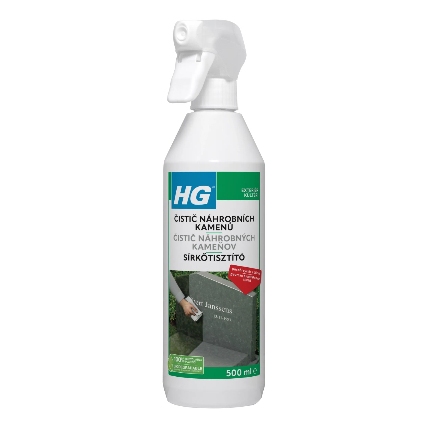 E-shop HG Čistič náhrobných kameňov 500 ml