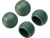 Náhradné krytky na nožičky pre hollywoodsku hojdačku Talca, tm. zelená, 4 ks