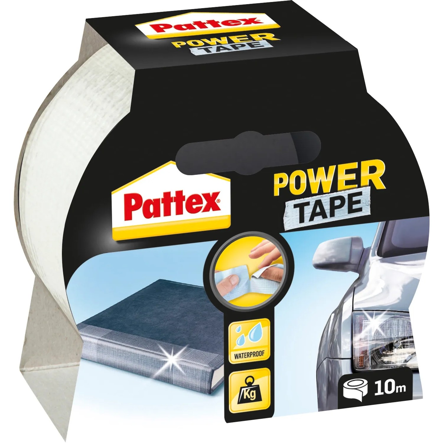 E-shop Pattex Montážna lepiaca páska POWER TAPE transparentná 10 m