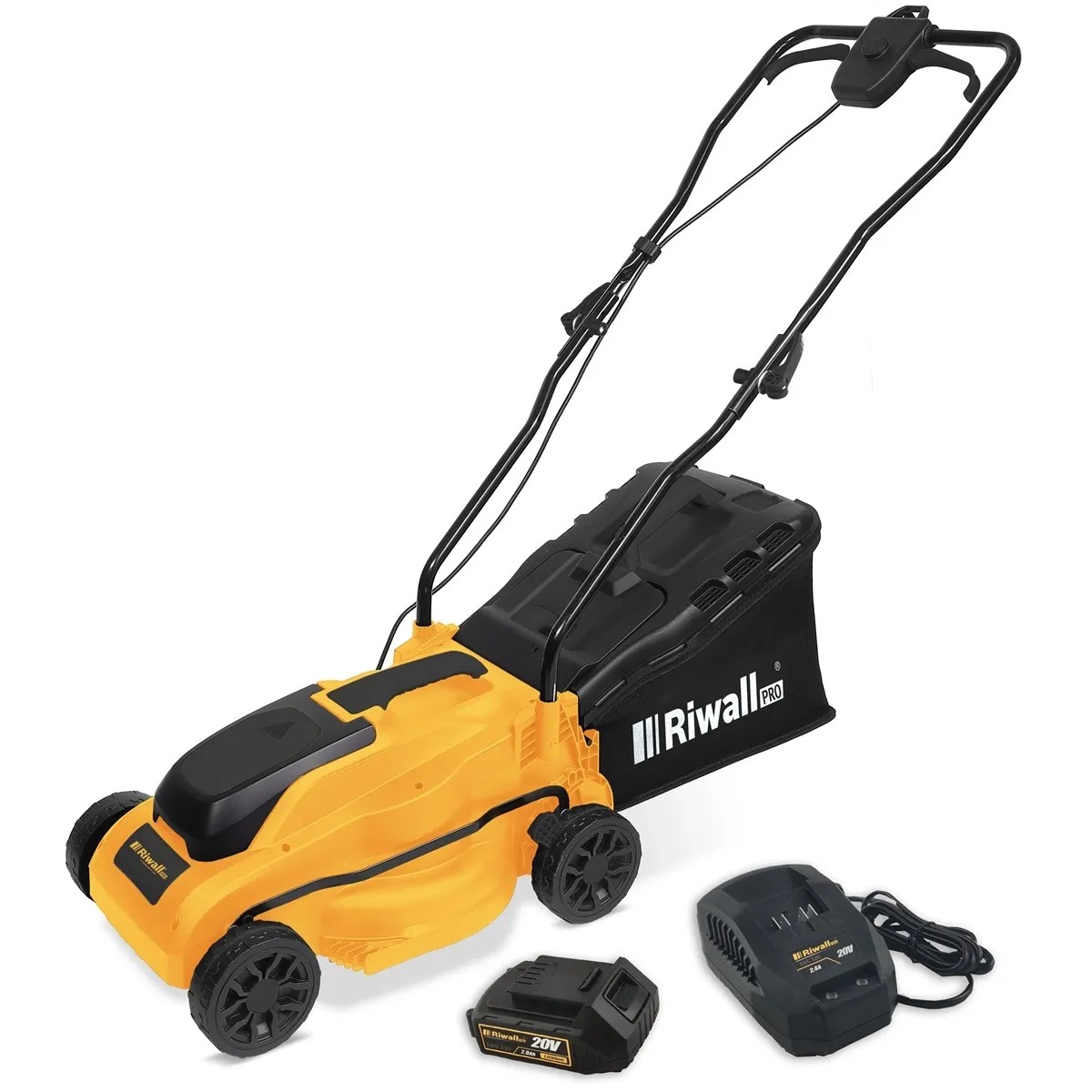 Obi Riwall Riwall PRO Aku kosačka na trávu RALM 3320i SET