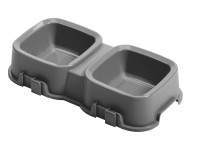 Tontarelli Miska Pet dvojitá grafit 2 x 0,5 l