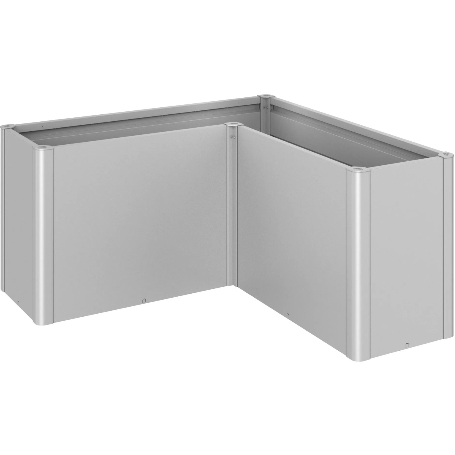 E-shop Biohort Vyvýšený záhon Belvedere Maxi L150 strieborný, 152 x 152 x 53 x 77 cm