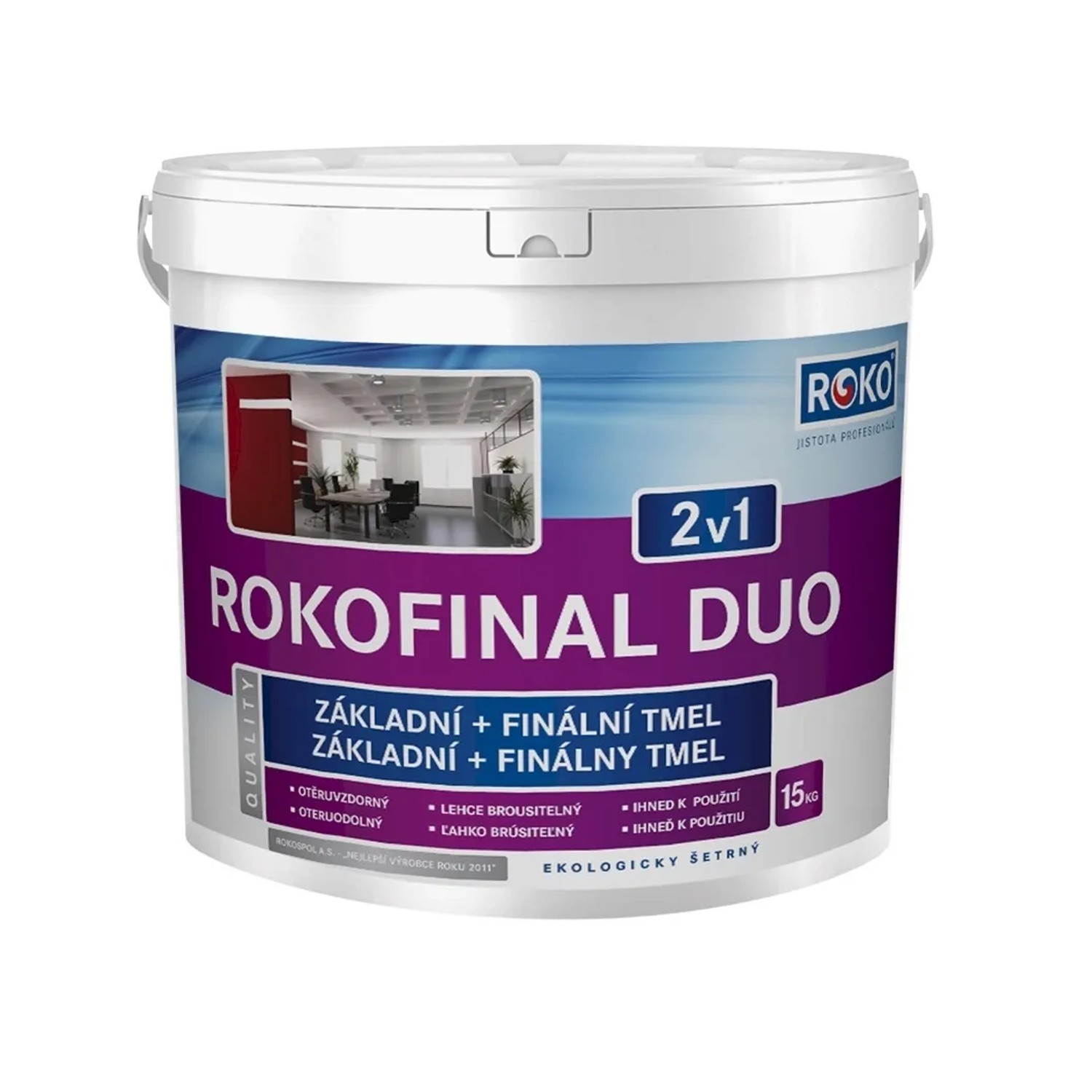 E-shop Roko Univerzálny tmel Rokofinal Duo 2v1, 15 kg