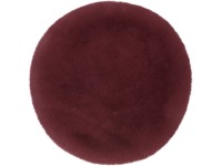 Sedacia podložka Midnight Mystery priemer 35 cm burgundská červená