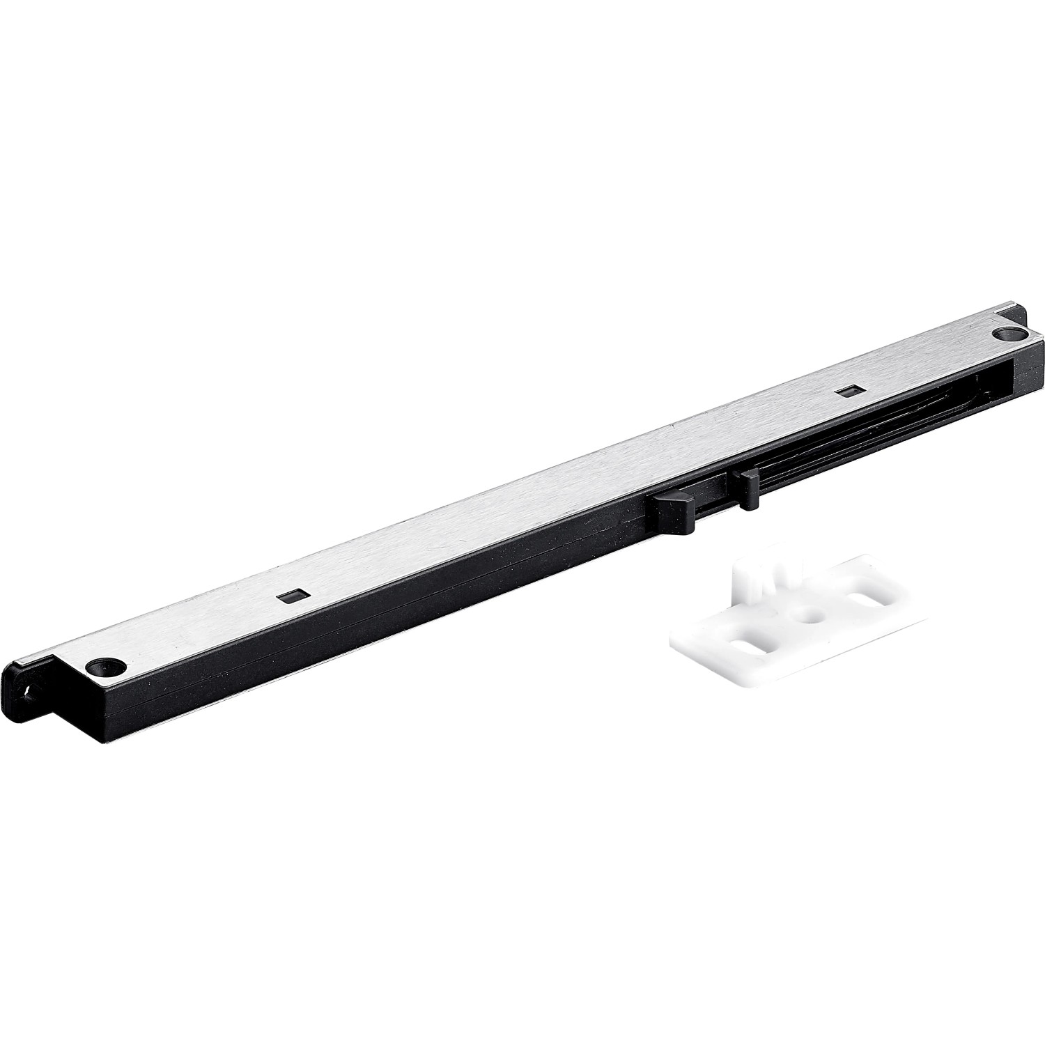 E-shop Hettich Dodatočne inštalovateľný plastový tlmič dorazu 270 x 13 x 21 mm