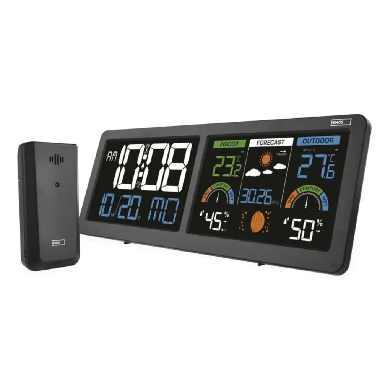 E-shop EMOS Domáca bezdrôtová meteostanica E8625