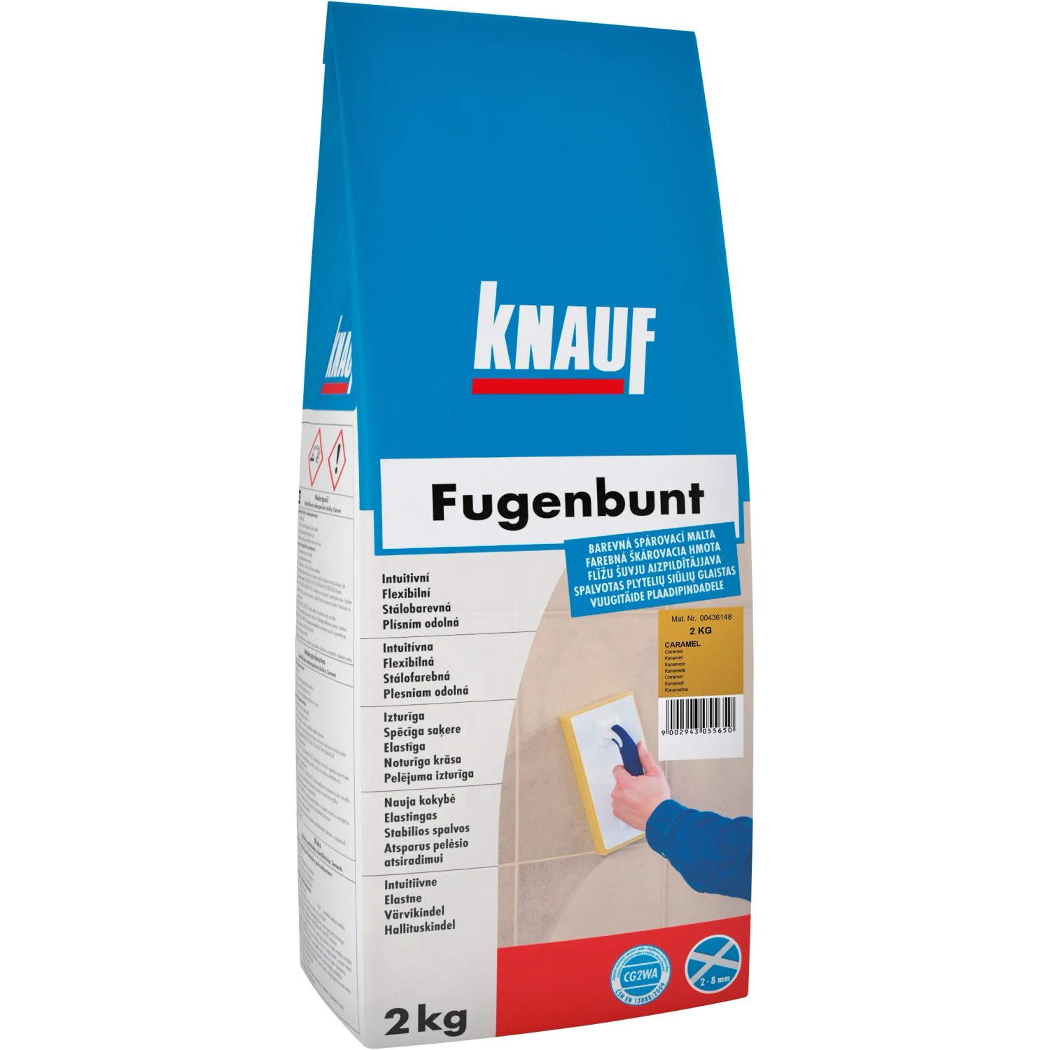 E-shop Knauf Škárovacia hmota Fugenbunt, Caramel, 2 kg