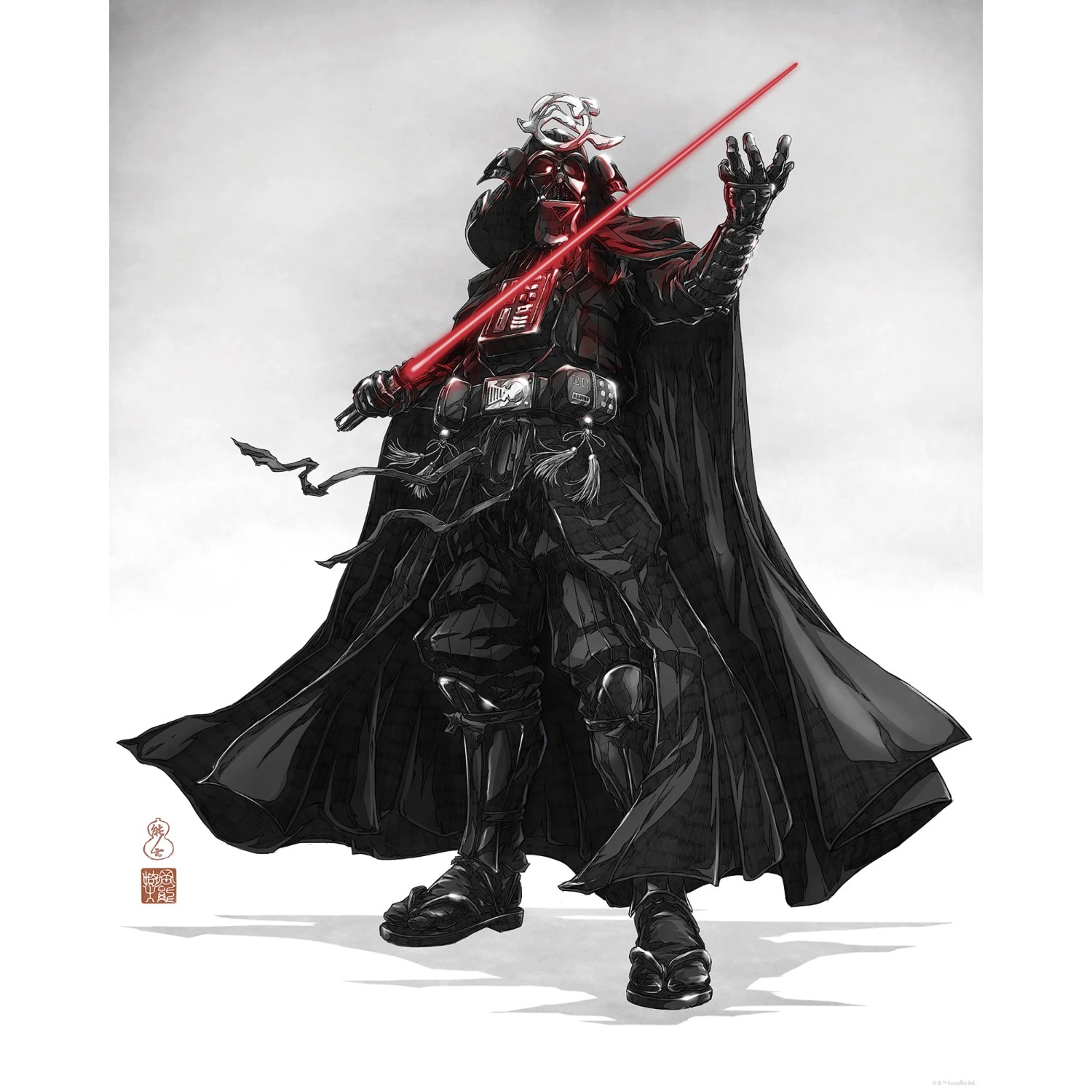 E-shop komár Plagát Star Wars Vision Samurai Dark Lord 40 cm x 50 cm