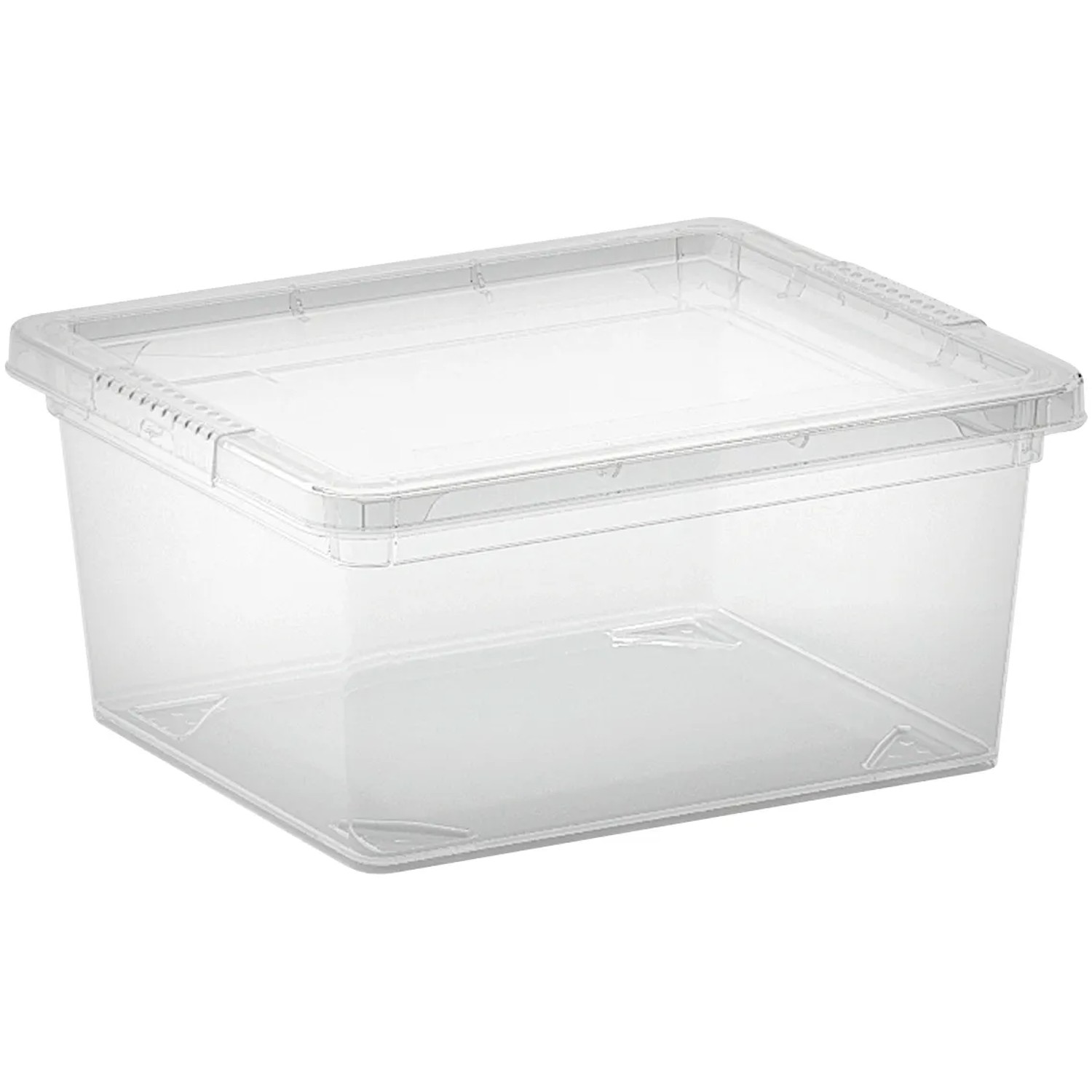 E-shop Kis Úložný box s vekom C Transparent XXS, 9,5 x 19,5 x 16,5 cm