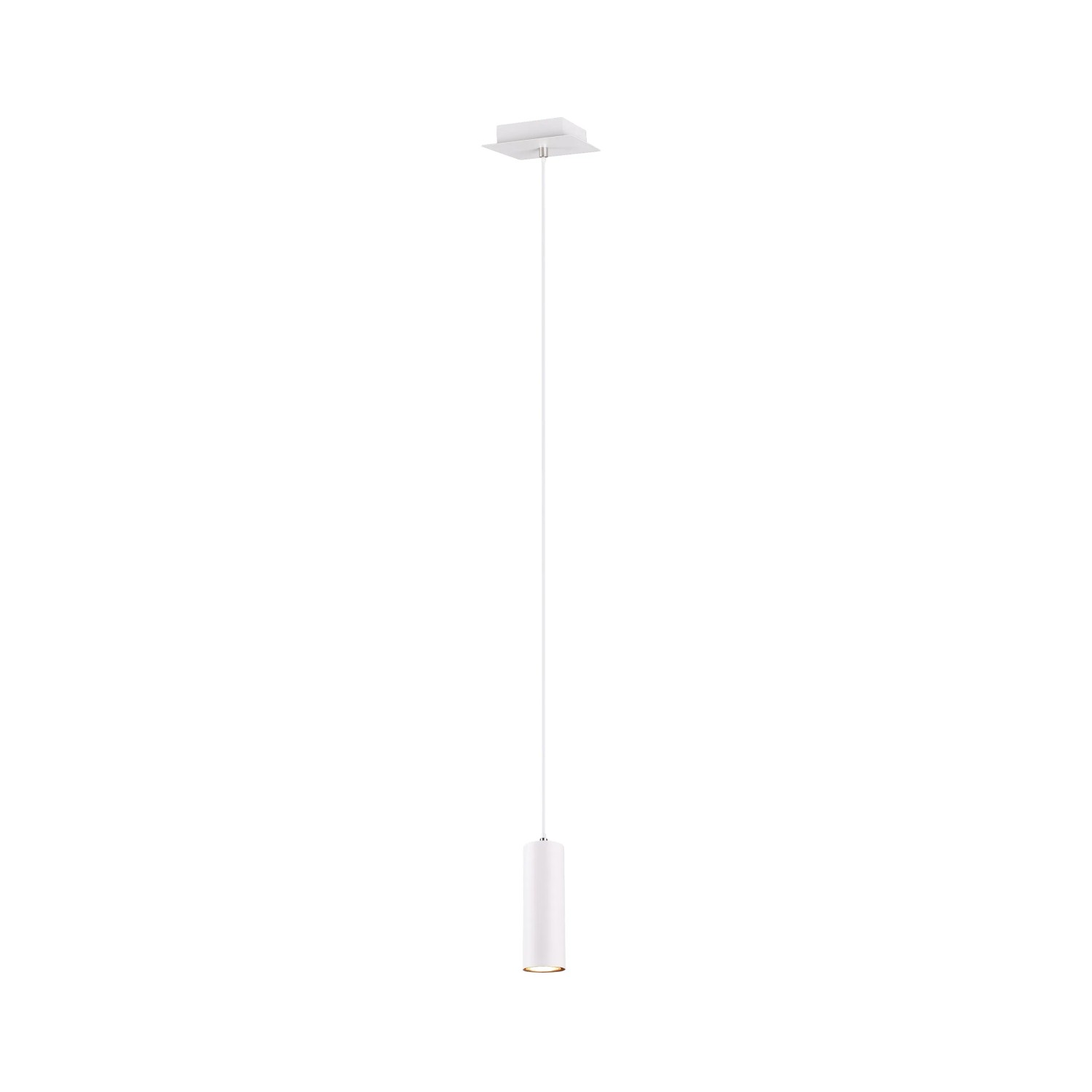 E-shop Trio Závesné svietidlo Marley biele pr. 12 cm
