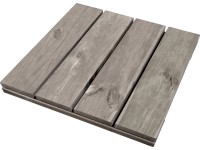 Drevená dlaždica impregnovaná, hl. sivá, borovica, 50 x 50 x 40 cm