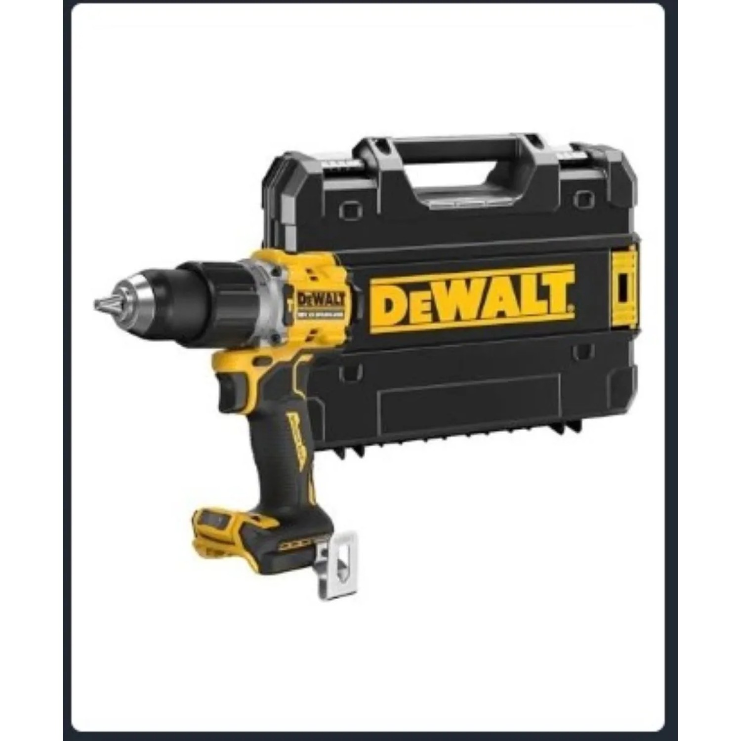 E-shop DeWALT 18V XR Aku bezuhlíková príklepová vŕtačka DCD805NT-XJ Solo + kufor