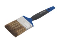LUX-TOOLS Plochý štetec na lazúru s rukoväťou Softgrip 70 mm
