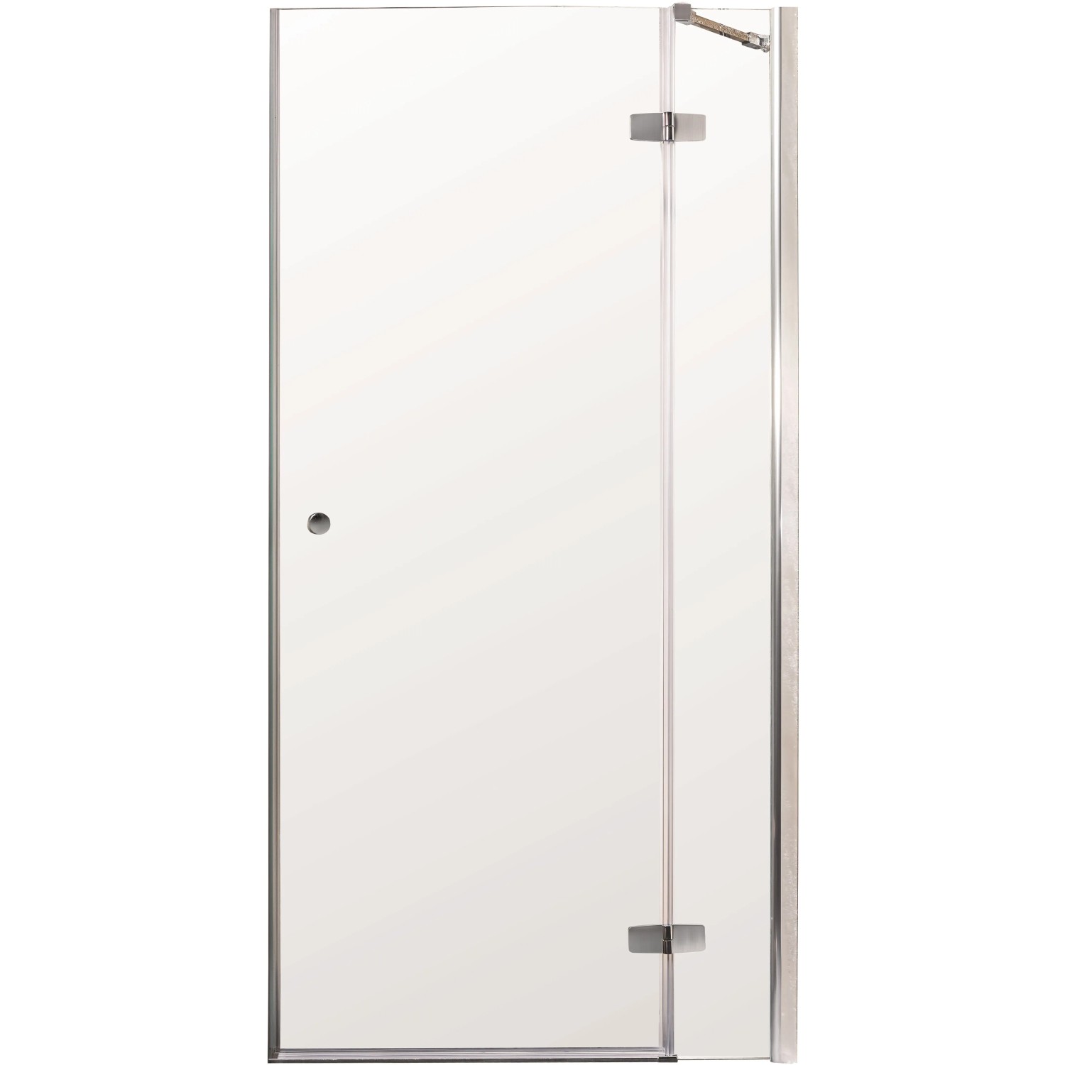 E-shop Sanotechnik Výkyvné sprchové dvere Symphony M1291R, chróm, 85-87 x 195 cm, P