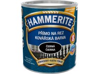 Hammerite Priamo na hrdzu farba na železné kovy kováčska čierna 0,75 l