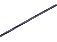 LUX-TOOLS Polypropylénové lano krútené námorn. modrá pr. 6 mm - metráž