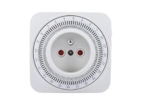 Solight Časový spínač s vypínačom, 1 režim, 24 h (DT06)