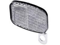 Prophete Reflexný prvok na horský bicykel s držiakom biely