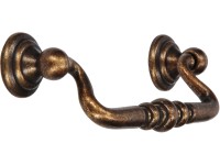 Siro Visiaca úchytka 1704 farba antickej mosadze rozstup otvorov 96 mm, 2 ks